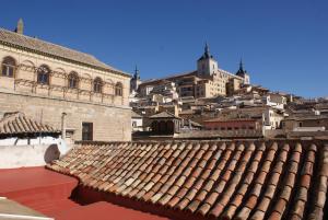 托莱多Toledo Histórico的城市屋顶的景观