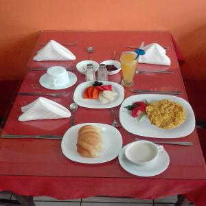 埃尔埃基多酒店提供给客人的早餐选择