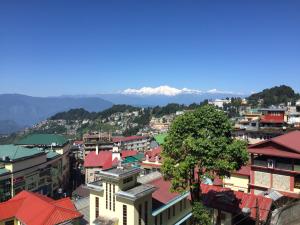 山景或在公寓看到的山景