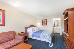 多佛尔多佛尔戴斯酒店的酒店客房,配有床和沙发