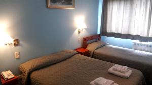 阿根廷安塔蒂达酒店客房内的一张或多张床位