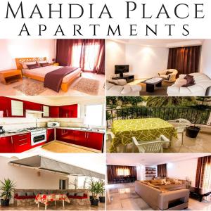 马赫迪耶Mahdia Place Apartments的一群马里奥特公寓的照片