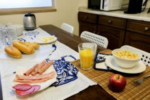 Origami Porto Residência & Hostel提供给客人的早餐选择