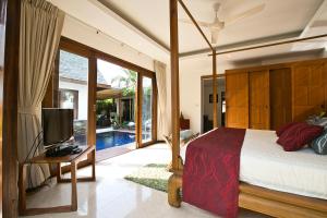 2 Bedroom Private Pool Villa Ban Tai SDV032-4 minutes walk to beach-By Samui Dream Villas内部或周边泳池景观
