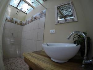 Faith Glamping Dome Costa Rica的一间浴室