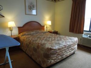 布鲁克林红地毯酒店客房内的一张或多张床位