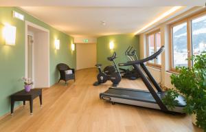 利恩茨沃吉内尔特劳贝酒店的健身房设有跑步机,健身房提供健身自行车。