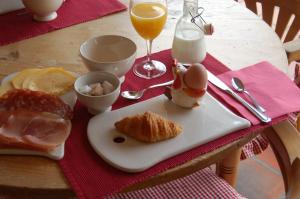 Comme à la Ferme提供给客人的早餐选择