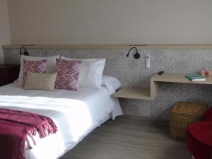 Hotel Sant Joan客房内的一张或多张床位