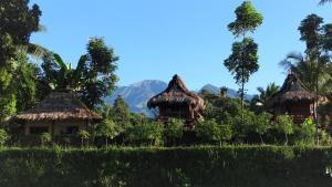 特特巴图萨图林库露营地的山地的三间小屋