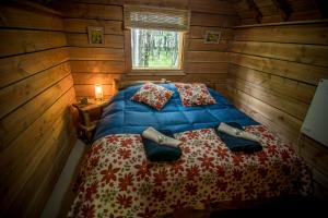 生态宿营地客房内的一张或多张床位