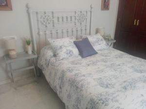 Charming Villadarias M. Palace apartment客房内的一张或多张床位