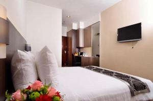 Holiday Villa Hotel & Suites Kota Bharu - Wakaf Che Yeh, Night Market客房内的一张或多张床位