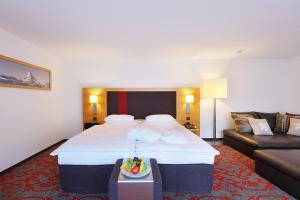 加尼特斯特格里加酒店客房内的一张或多张床位
