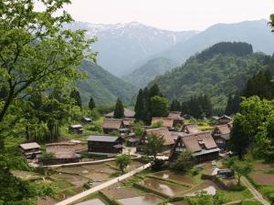 南砺友四郎民宿旅馆的山 ⁇ 的村庄