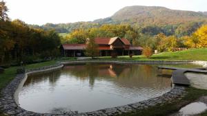 萨格勒布Country house with a pool in Medvednica Nature Park的相册照片