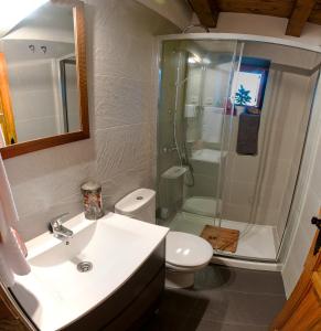 AL VIENTO, Alojamiento & Turismo Rural Horcajuelo的一间浴室