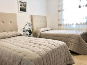 Stylish apartment perfect location客房内的一张或多张床位