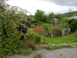 班特里Ravens Oak, West Cork的花园中种着许多不同类型的花