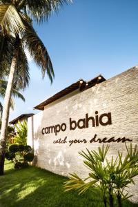 圣安德烈Campo Bahia Hotel Villas Spa的 ⁇ 的标志,你所有的需要