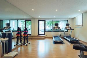 MYSTAYS 赤坂精品酒店(Hotel Mystays Premier Akasaka)的健身中心和/或健身设施