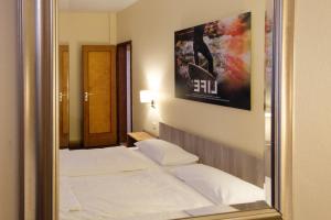慕尼黑欧洲青年旅馆客房内的一张或多张床位