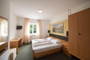 Hotel Sigmundskron客房内的一张或多张床位