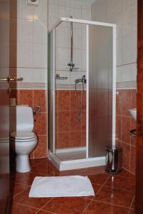 穆尔斯卡索博塔星辰酒店的带淋浴和卫生间的浴室