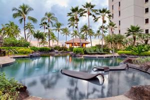 Third Floor villa Ocean View - Beach Tower at Ko Olina Beach Villas Resort内部或周边的泳池