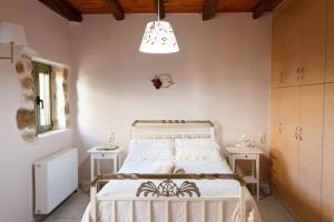 Traditional Villa Priotissa客房内的一张或多张床位