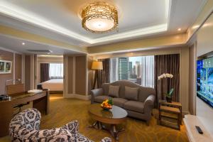 Dusit Thani Manila的休息区