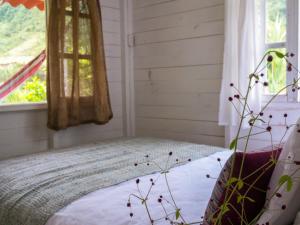 Pacheco Farmhouse - Intag Valley客房内的一张或多张床位