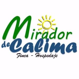 卡利马Mirador de Calima的太阳下米切洛布超拉蒂娜的标志