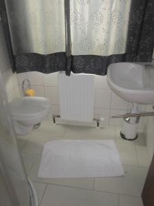 弗拉绍欧博比奇加特公寓的一间带水槽和卫生间的浴室