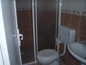 帕莫卡莱帕姆克列酒店的一间带卫生间和水槽的浴室