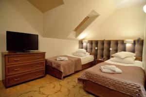 格斯琴涅波德索斯纳米德钟科夫酒店客房内的一张或多张床位