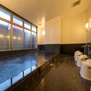 大馆市大馆市格兰德公园酒店的浴室设有游泳池、水槽和卫生间