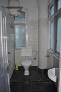 大吉岭Misty Views- Susama Villa的一间带卫生间和水槽的浴室