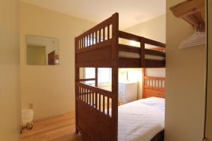 巴蒂斯特湖畔桦木悬崖旅舍客房内的一张或多张双层床
