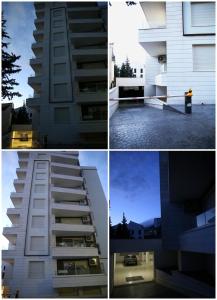 拉法洛维奇AS Apartments Rafailovici的建筑物的四幅照片