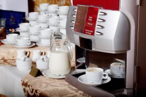 萨特阔酒店的咖啡和沏茶工具