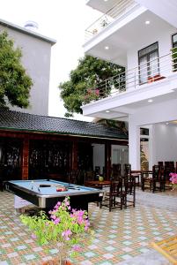 Tam Coc Victoria Hotel餐厅或其他用餐的地方