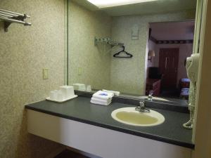红地毯阿布西肯酒店的一间浴室