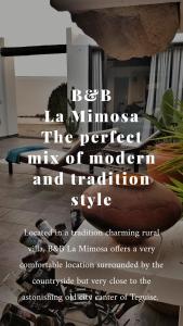 特吉塞B&B La Mimosa的现代运动和倾角博物馆的海报