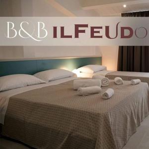 B&B Il Feudo客房内的一张或多张床位