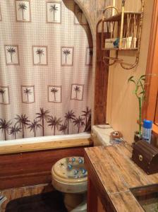 德佩拉特'绿洲酒店的一间浴室
