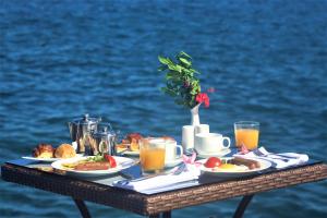 Retaj Moroni提供给客人的早餐选择