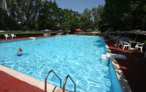 加尔多尼维京酒店的水中人的大型游泳池