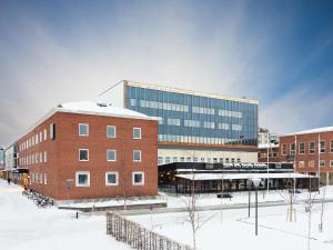 冬天的Comfort Hotel Skellefteå