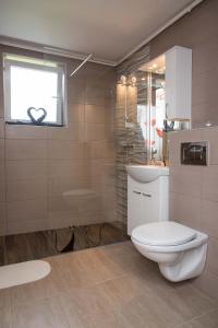Studio Apartman Ždral的一间浴室
